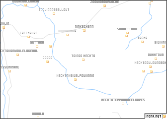 map of Mechta Taïrao